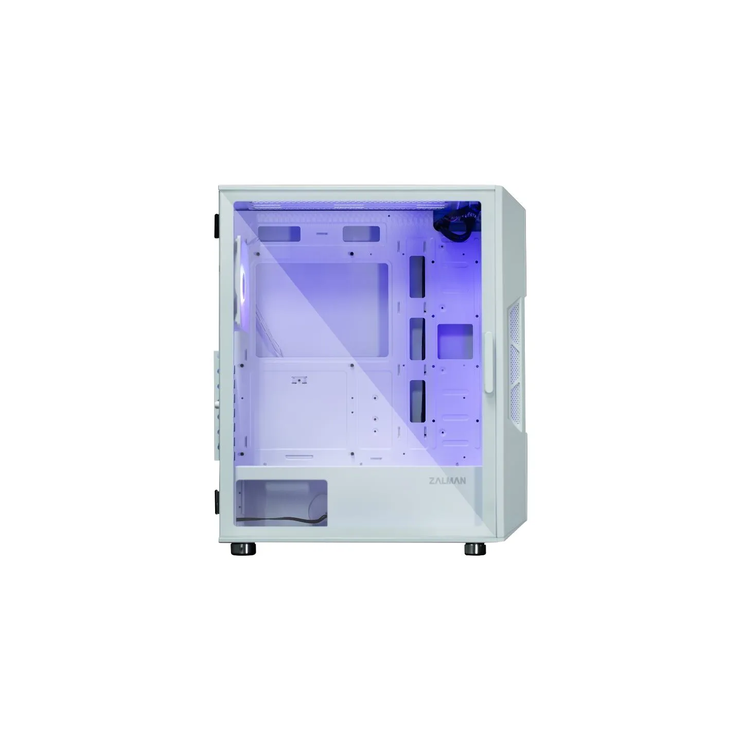 Zalman Case I3 Neo ATX Mid Tower White ARGB fan x4