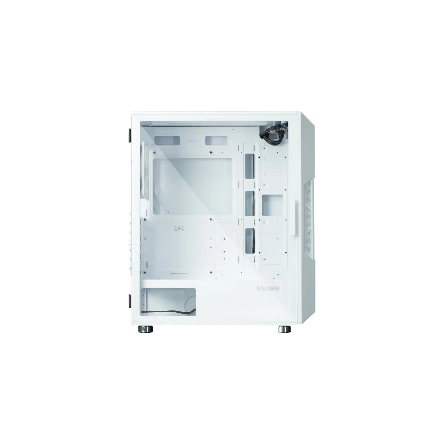 Zalman Case I3 Neo ATX Mid Tower White ARGB fan x4