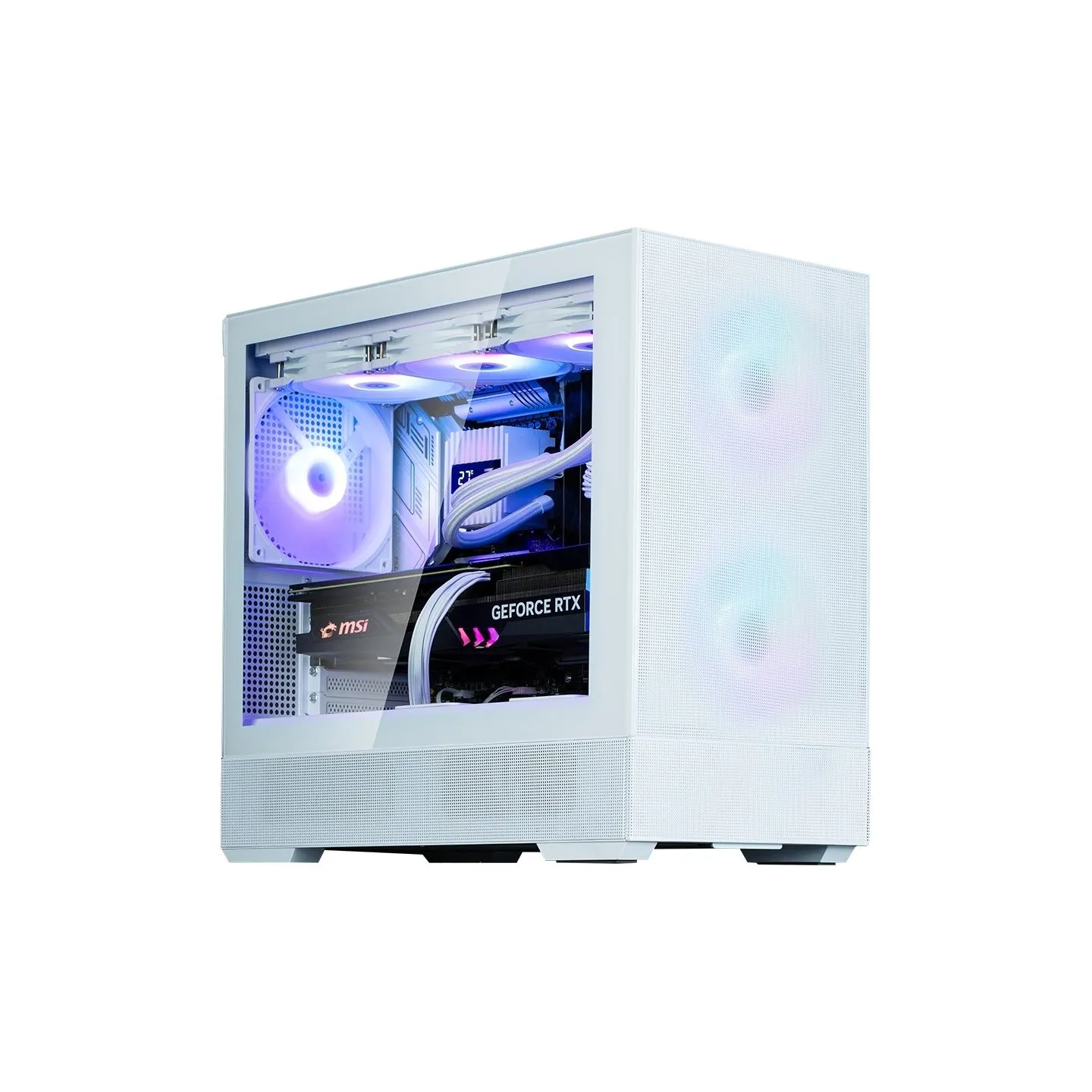 Zalman P30 Air White, ARGB Fan x3