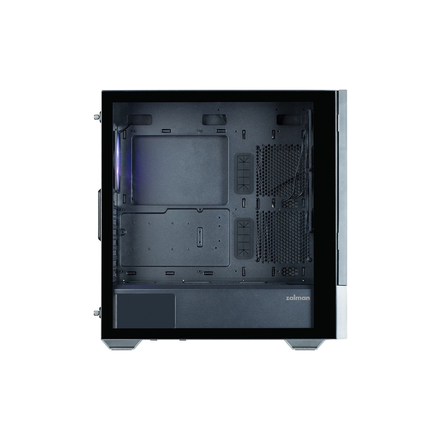 Zalman Z10 DS ATX Mid Tower PS Case Black, 120 mm  ARGB Fan x1