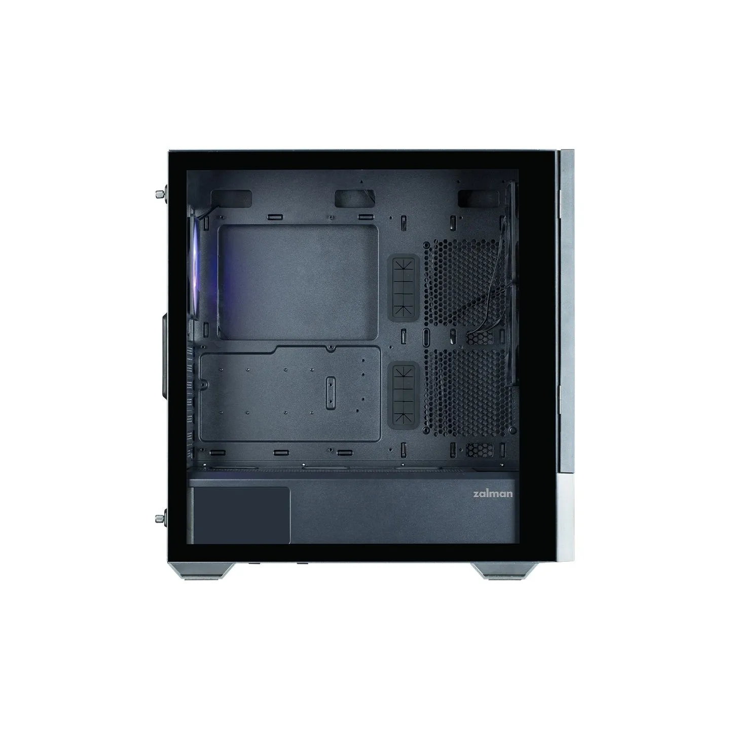 Zalman Z10 DS ATX Mid Tower PS Case Black, 120 mm  ARGB Fan x1