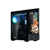 Zalman Z10 DS ATX Mid Tower PS Case Black, 120 mm  ARGB Fan x1