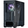 Zalman Z10 DS ATX Mid Tower PS Case Black, 120 mm  ARGB Fan x1