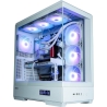 Zalman P50 DS  White, ARGB Fan x4