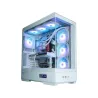 Zalman P50 DS  White, ARGB Fan x4