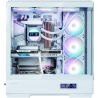 Zalman P50 DS  White, ARGB Fan x4
