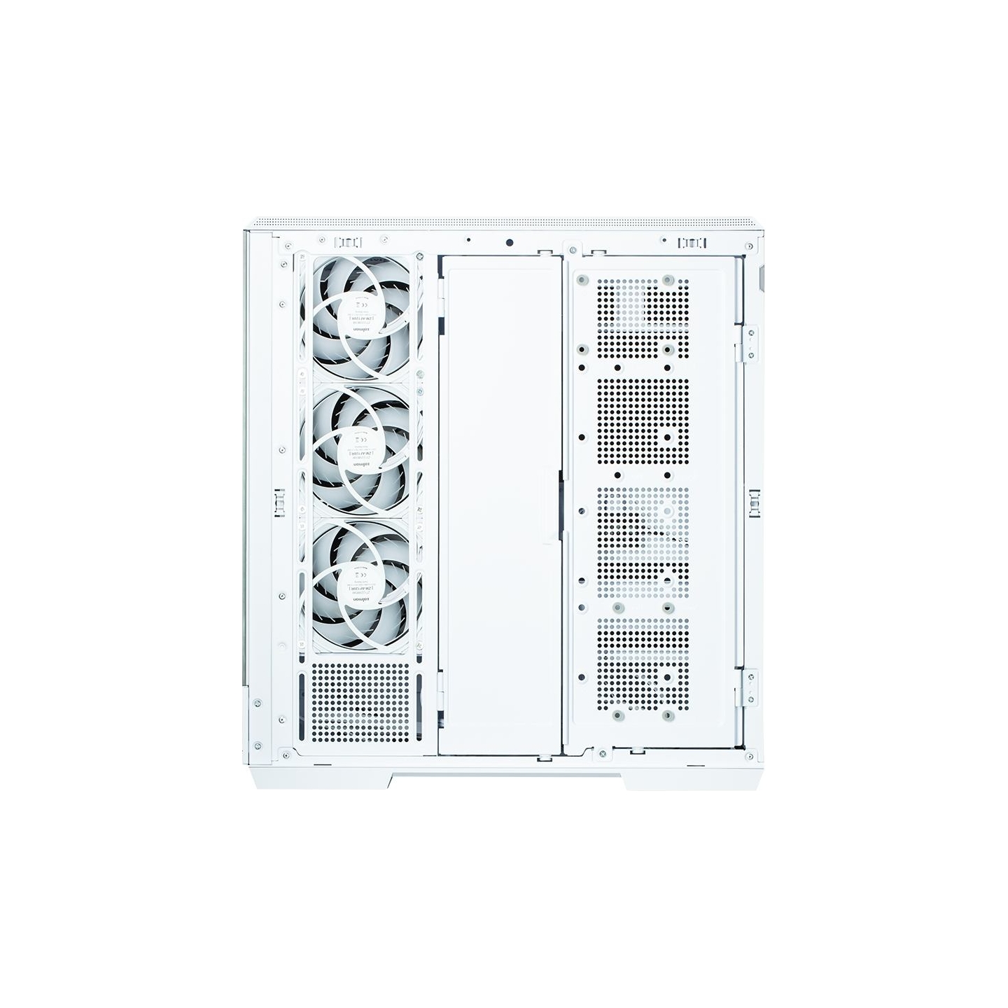 Zalman P50 DS  White, ARGB Fan x4