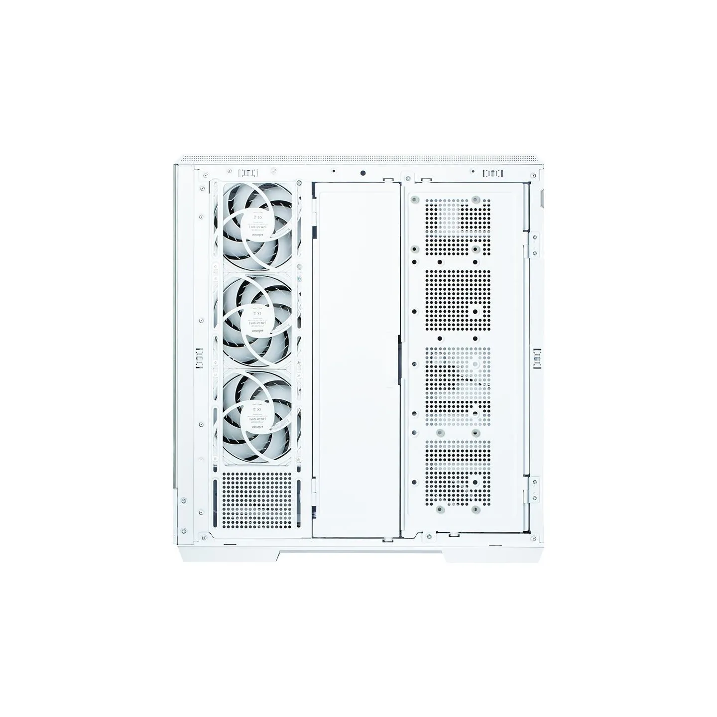 Zalman P50 DS  White, ARGB Fan x4