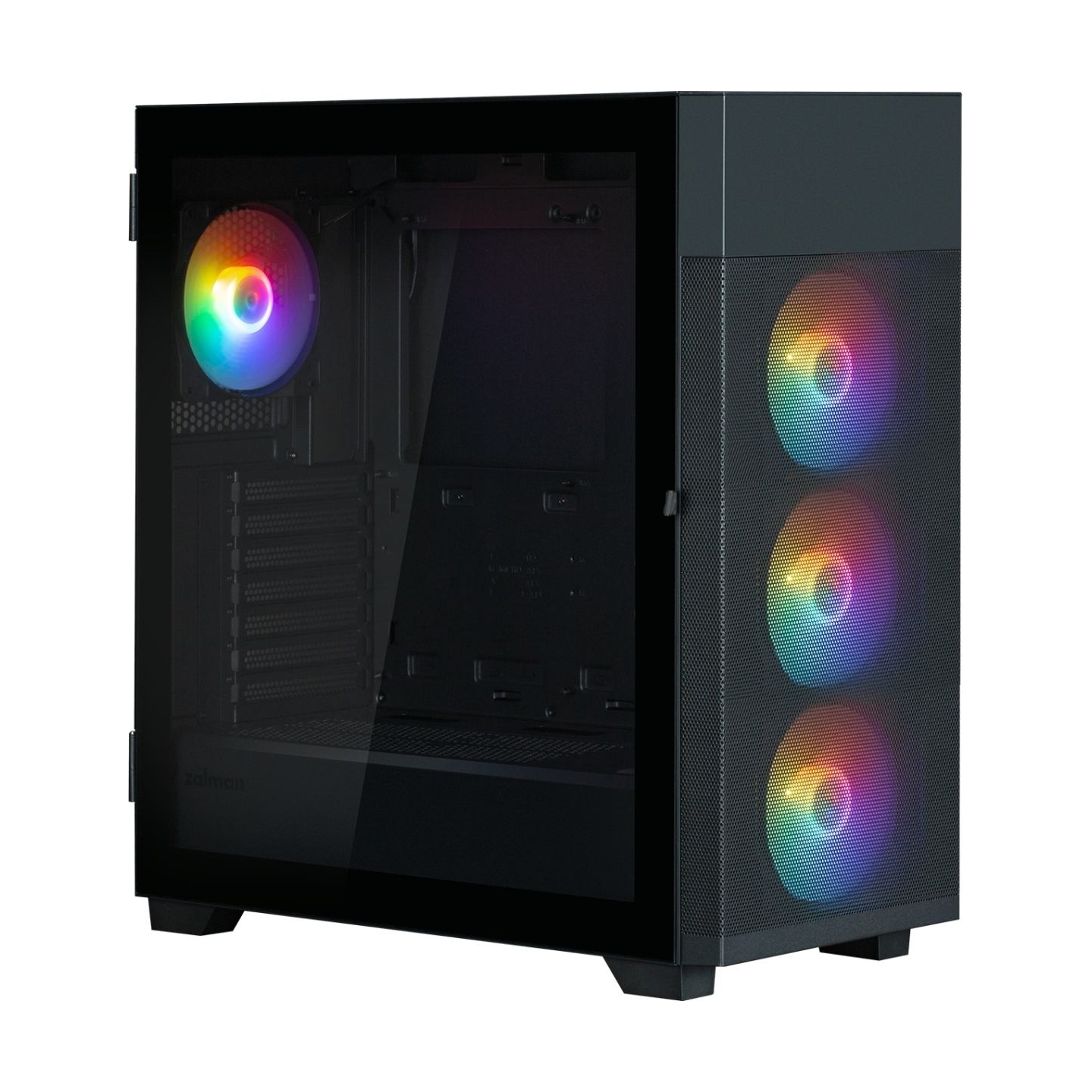 Zalman S5 Neo Black ATX, FRGB Fan x4
