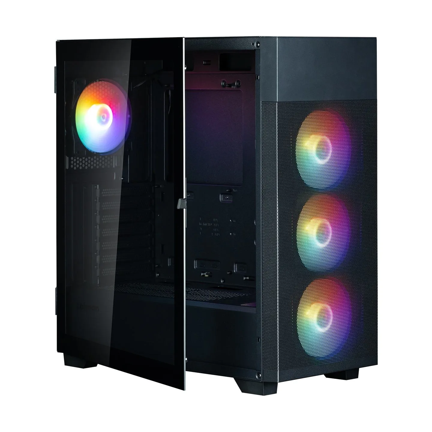 Zalman S5 Neo Black ATX, FRGB Fan x4