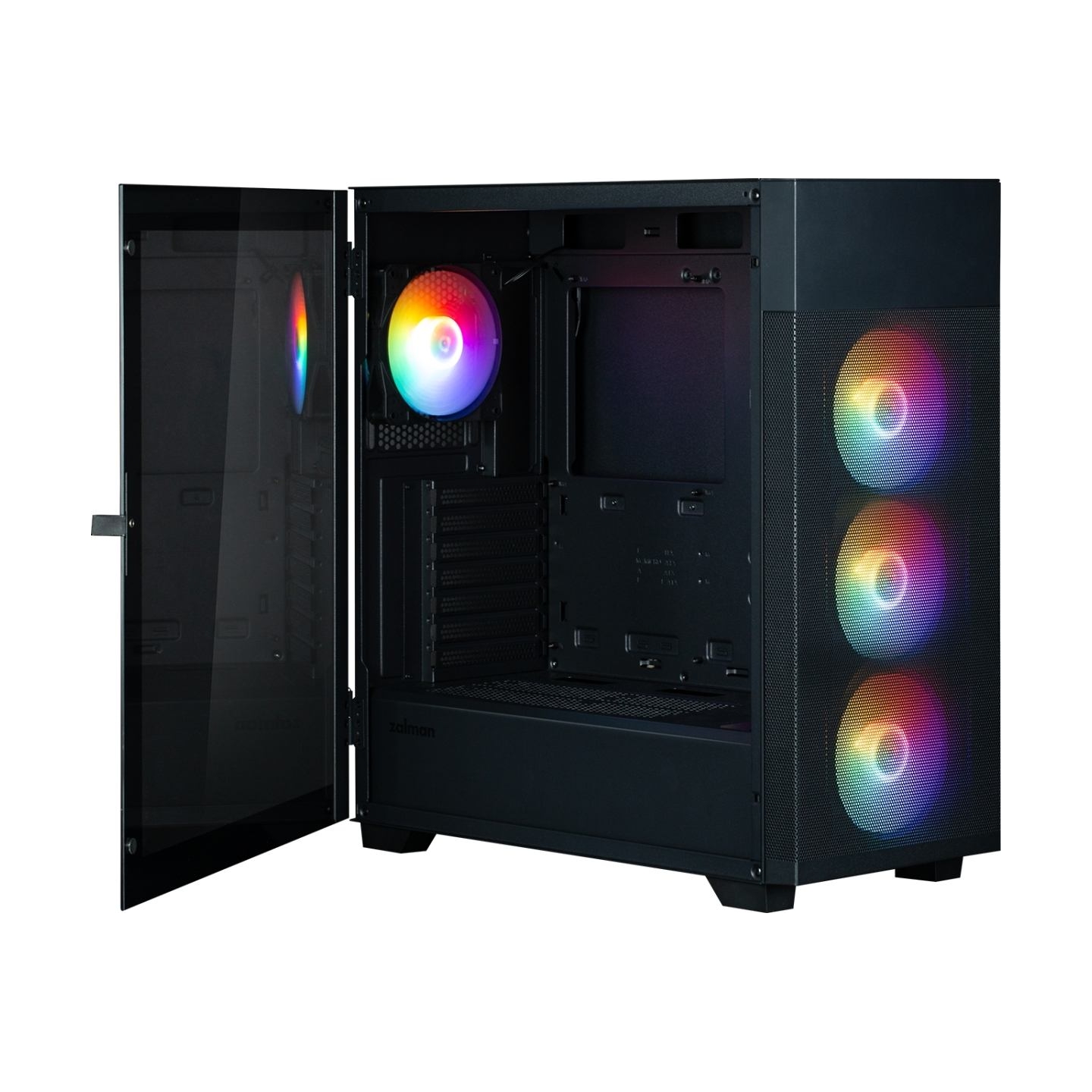 Zalman S5 Neo Black ATX, FRGB Fan x4