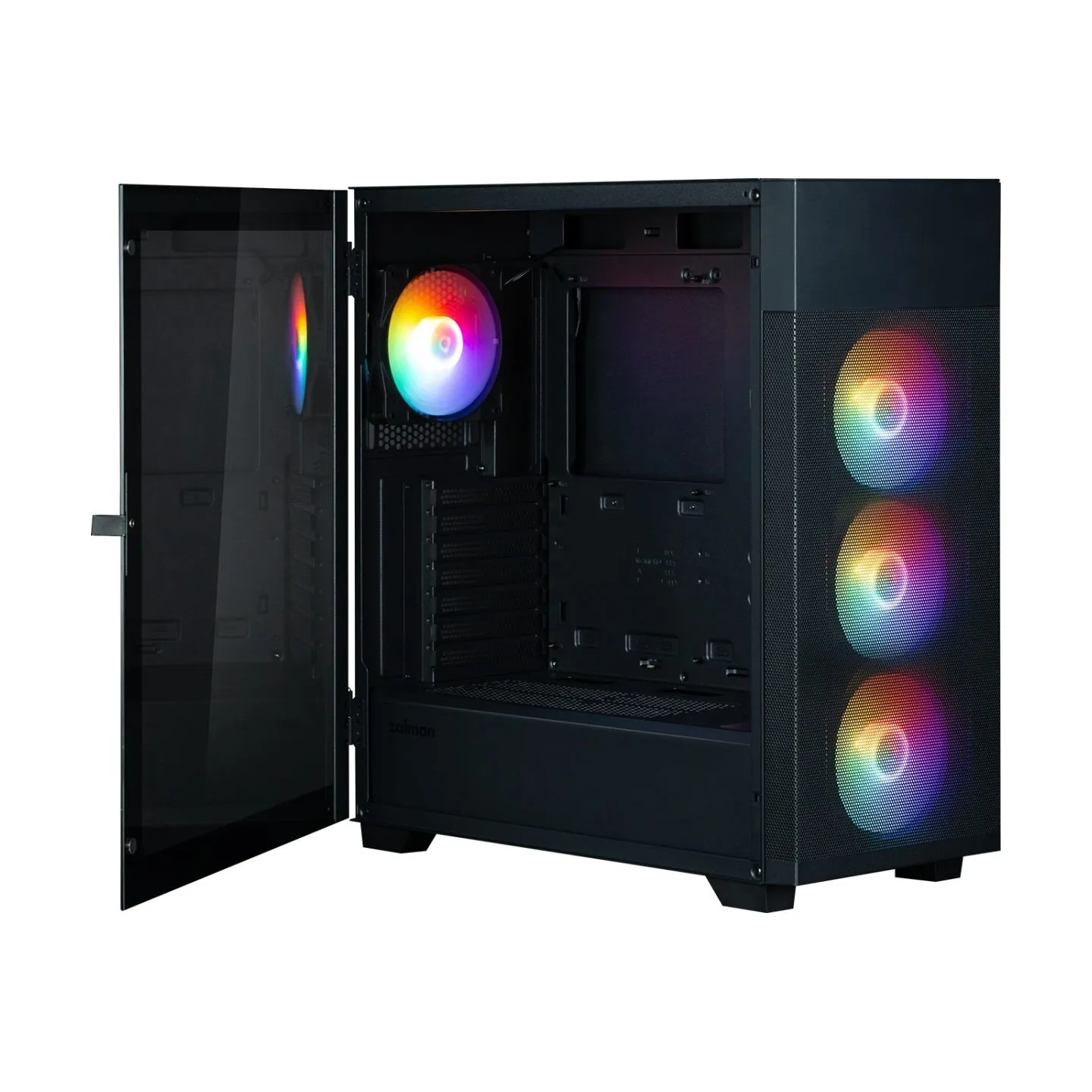 Zalman S5 Neo Black ATX, FRGB Fan x4
