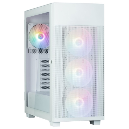 Zalman S5 NEO White ATX Mid Tower FRGB Fan x4