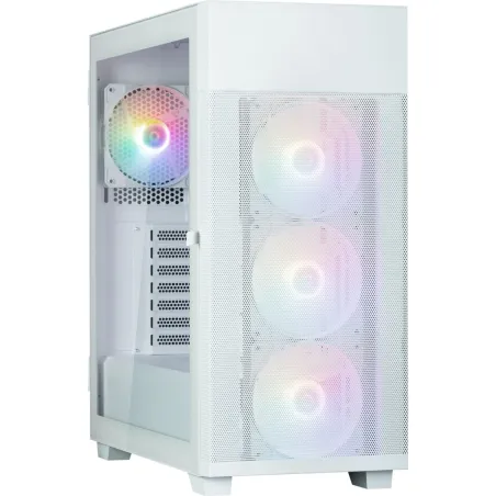Zalman S5 NEO White ATX Mid Tower FRGB Fan x4