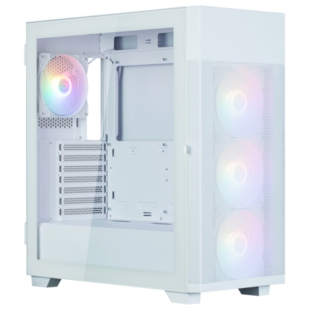Zalman S5 NEO White ATX Mid Tower FRGB Fan x4