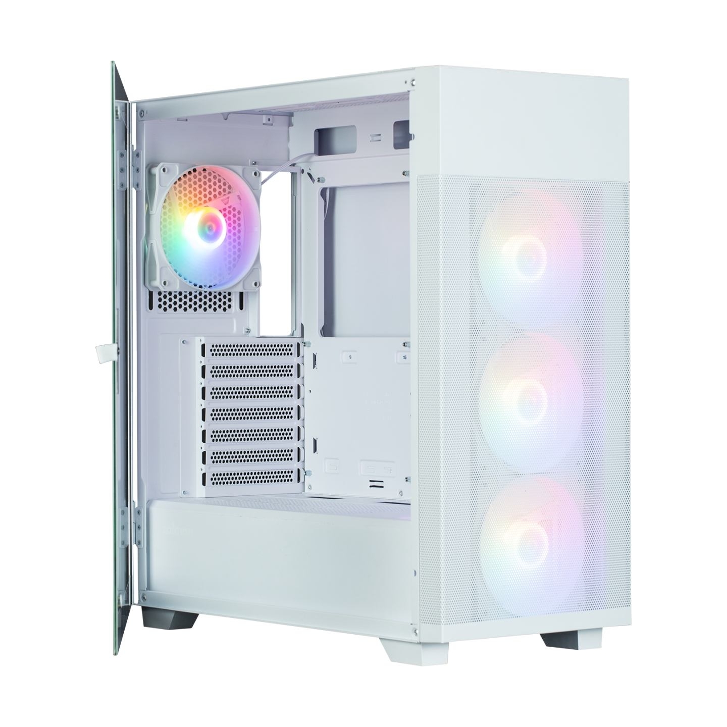 Zalman S5 NEO White ATX Mid Tower FRGB Fan x4
