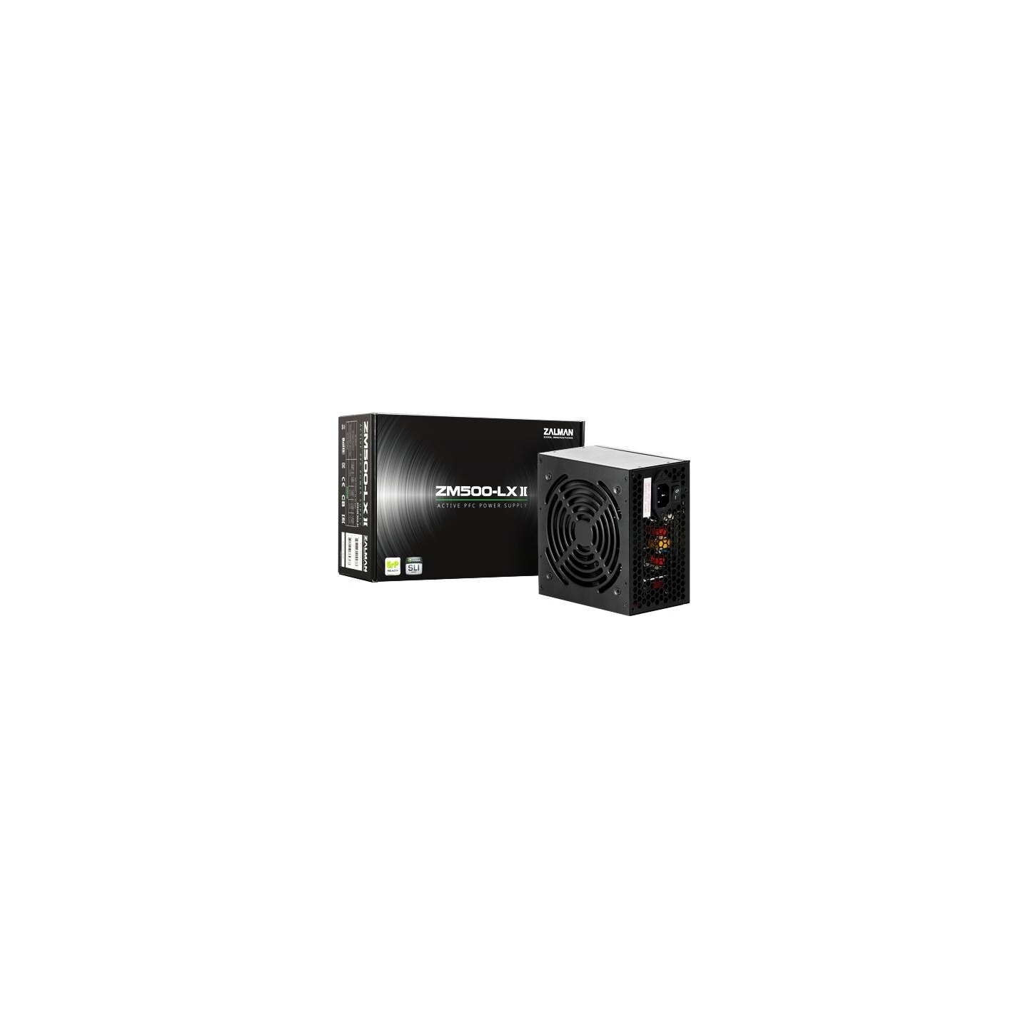 Zalman ZM500-LXII 500W, Active PFC, 85%