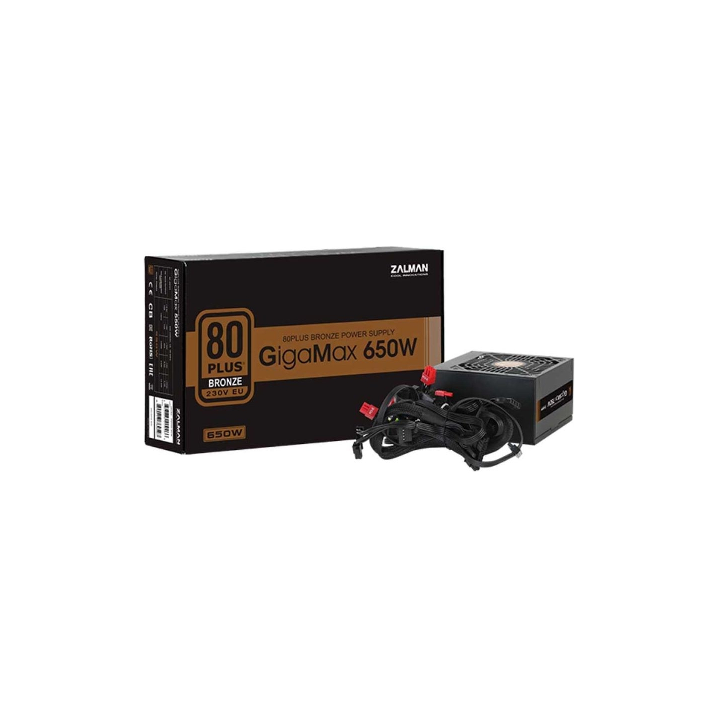 Zalman ZM650-GVII GigaMax 650W 80+Bronze