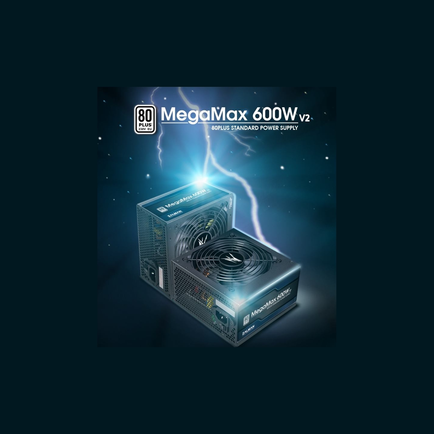 Zalman ZM600-TXII MegaMax600W V2,80+STD