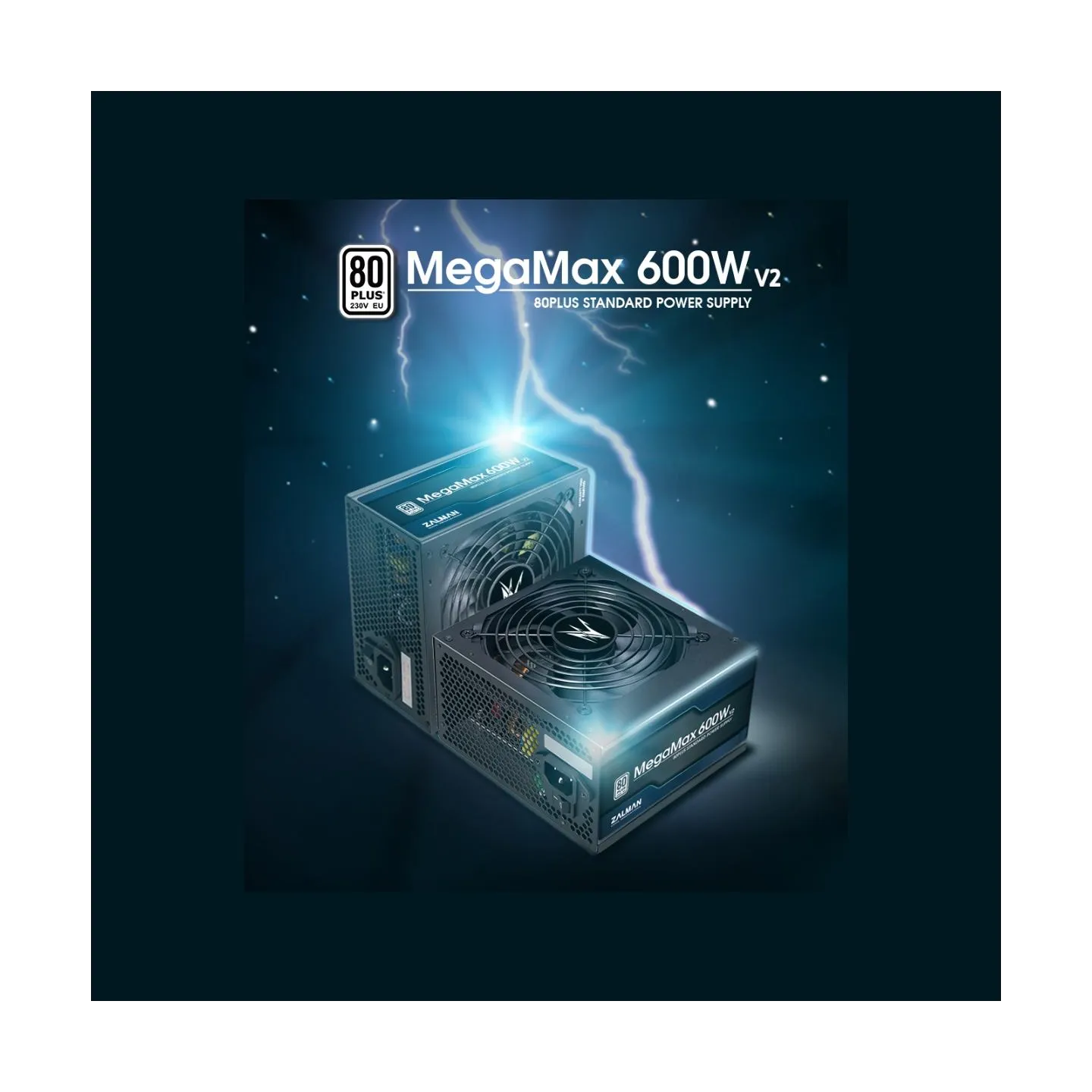Zalman ZM600-TXII MegaMax600W V2,80+STD