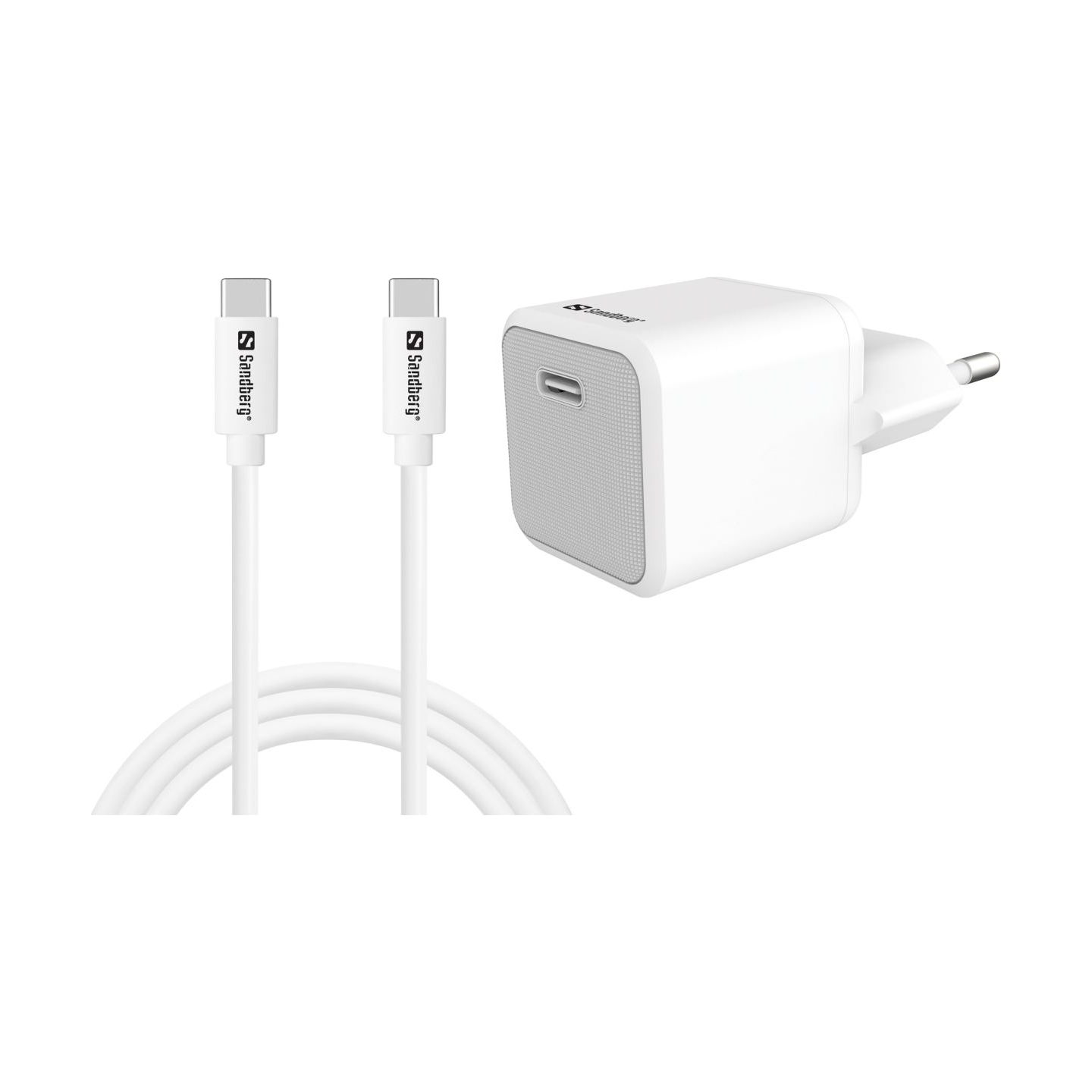 Sandberg 441-58 USB-C 20W Charger + cable 1M