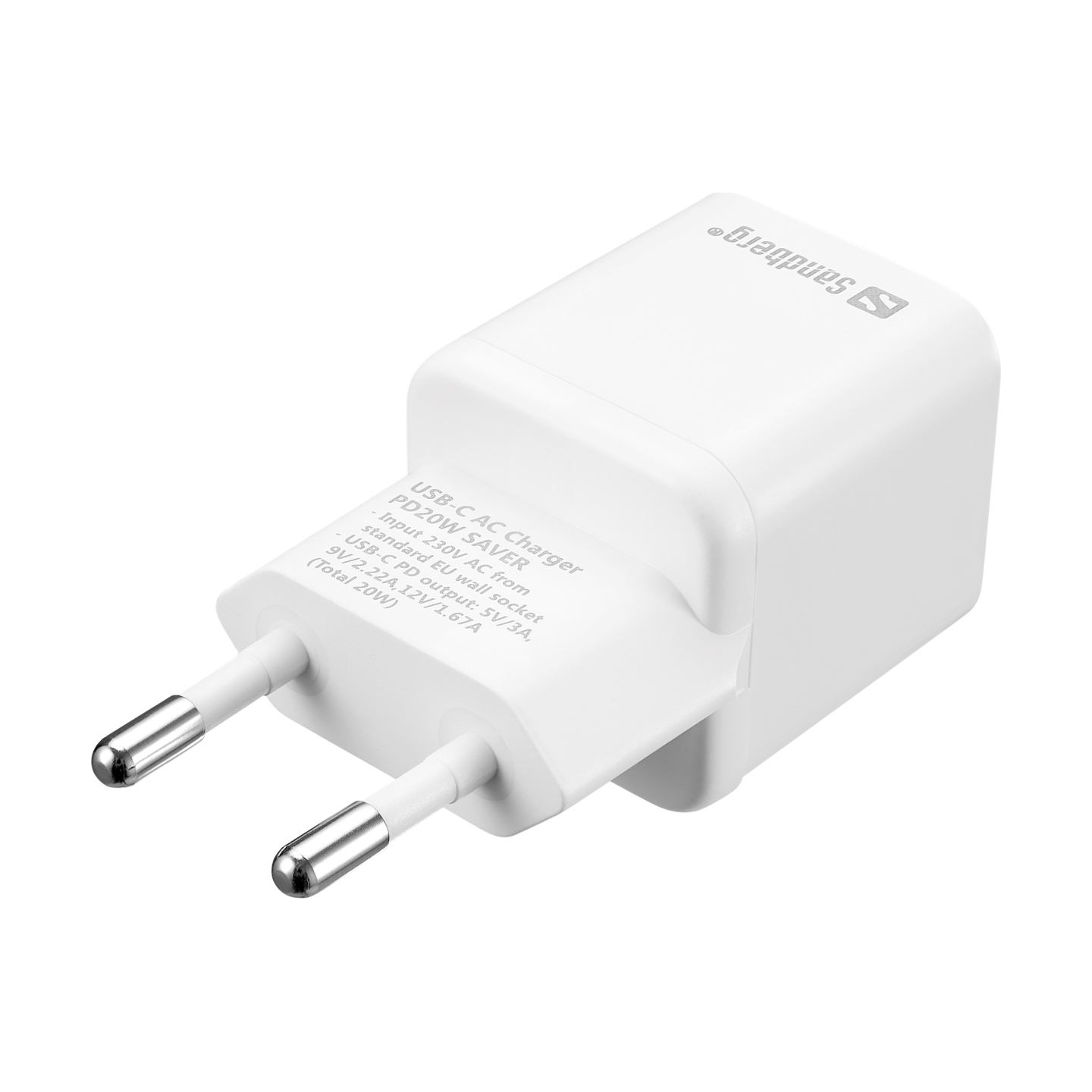 Sandberg 341-42 USB-C AC Charger PD20W SAVER