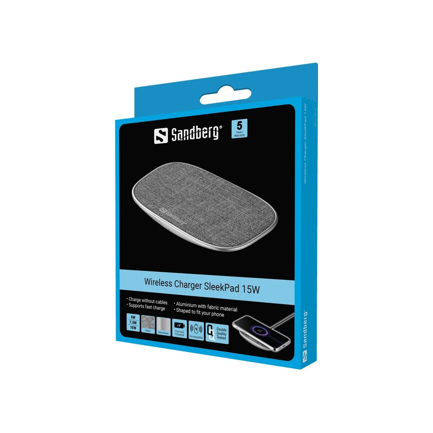 Sandberg 441-60 Wireless Charger SleekPad 15W