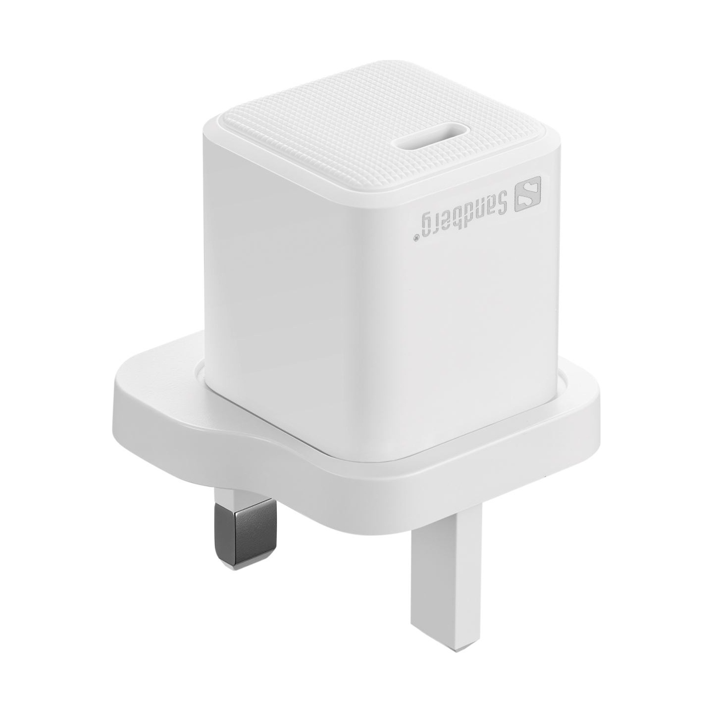 Sandberg 441-64 USB-C 20W Charger UK+Lightning, Incl. 1m USB-C> Lighting cable