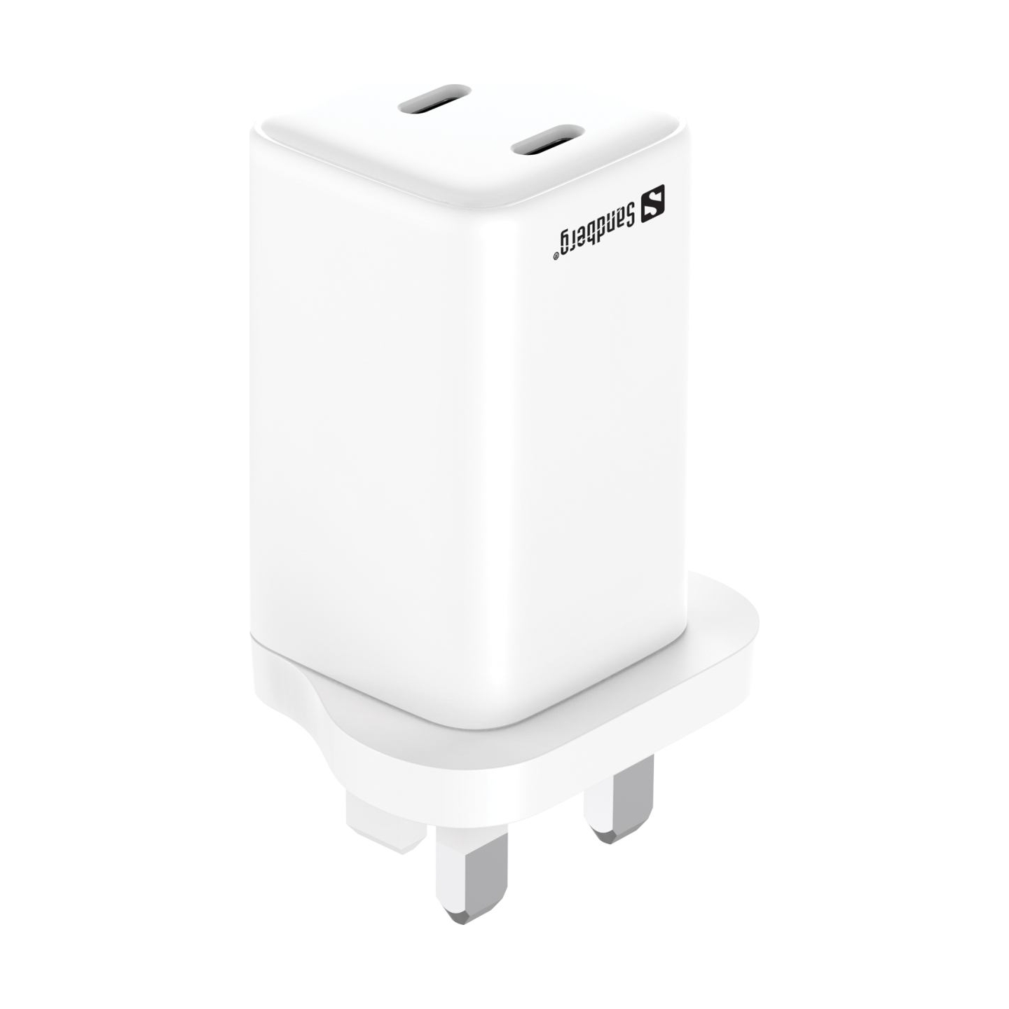 Sandberg 441-62 AC Charger Dual USB-C PD65W UK