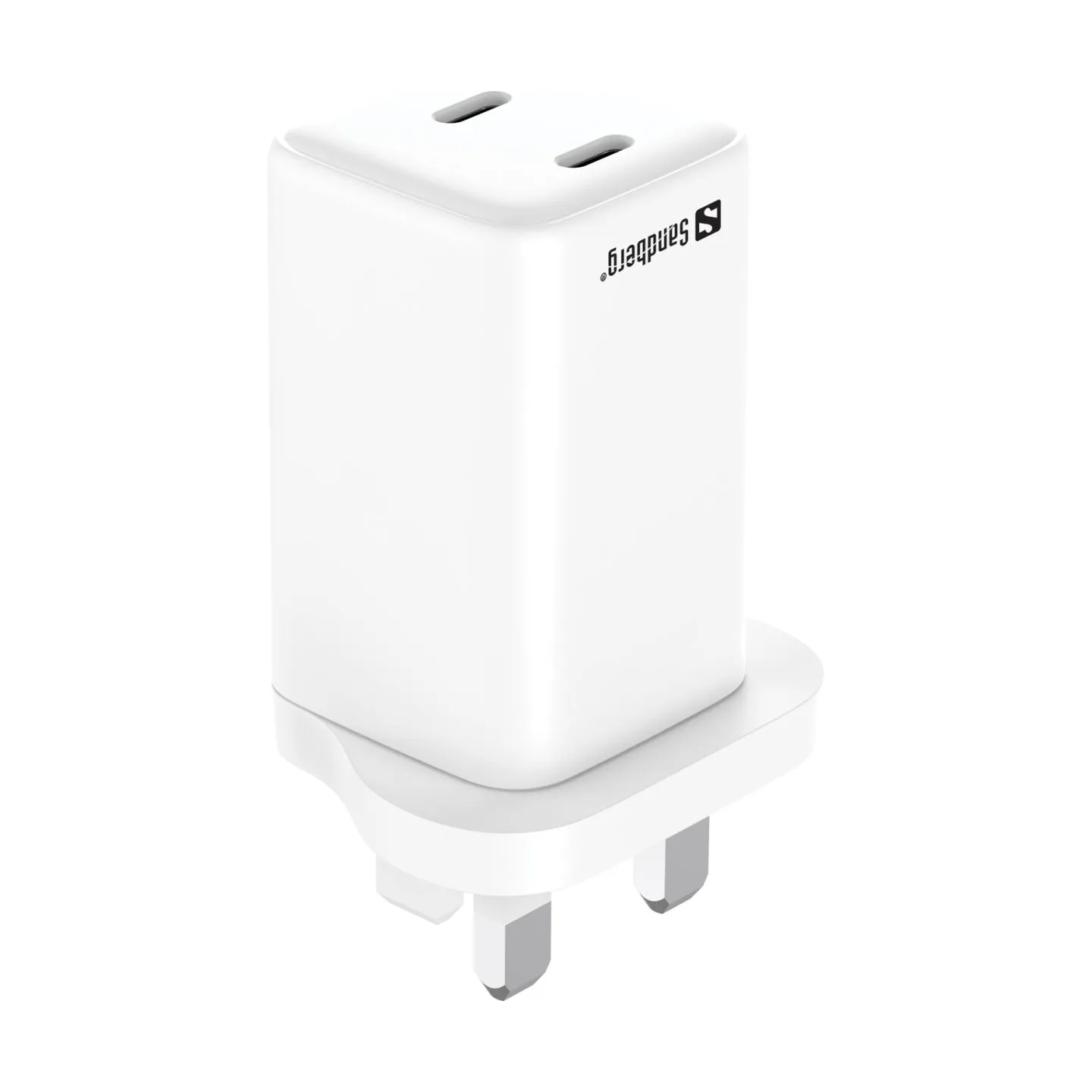 Sandberg 441-62 AC Charger Dual USB-C PD65W UK