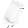 Sandberg 441-62 AC Charger Dual USB-C PD65W UK