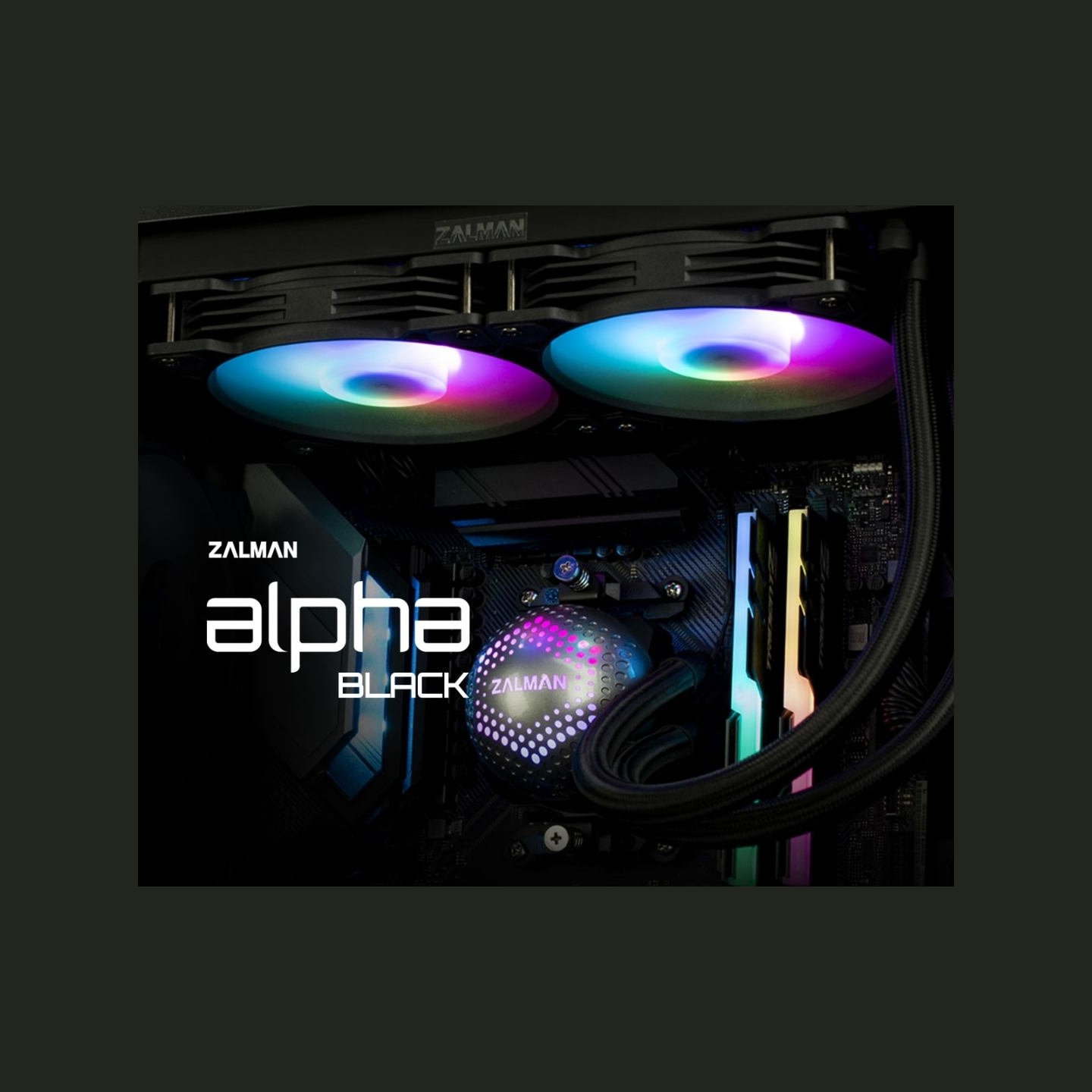 Zalman Alpha 24 240mm White