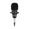 Media-Tech Studio and streaming microphone MT397K black