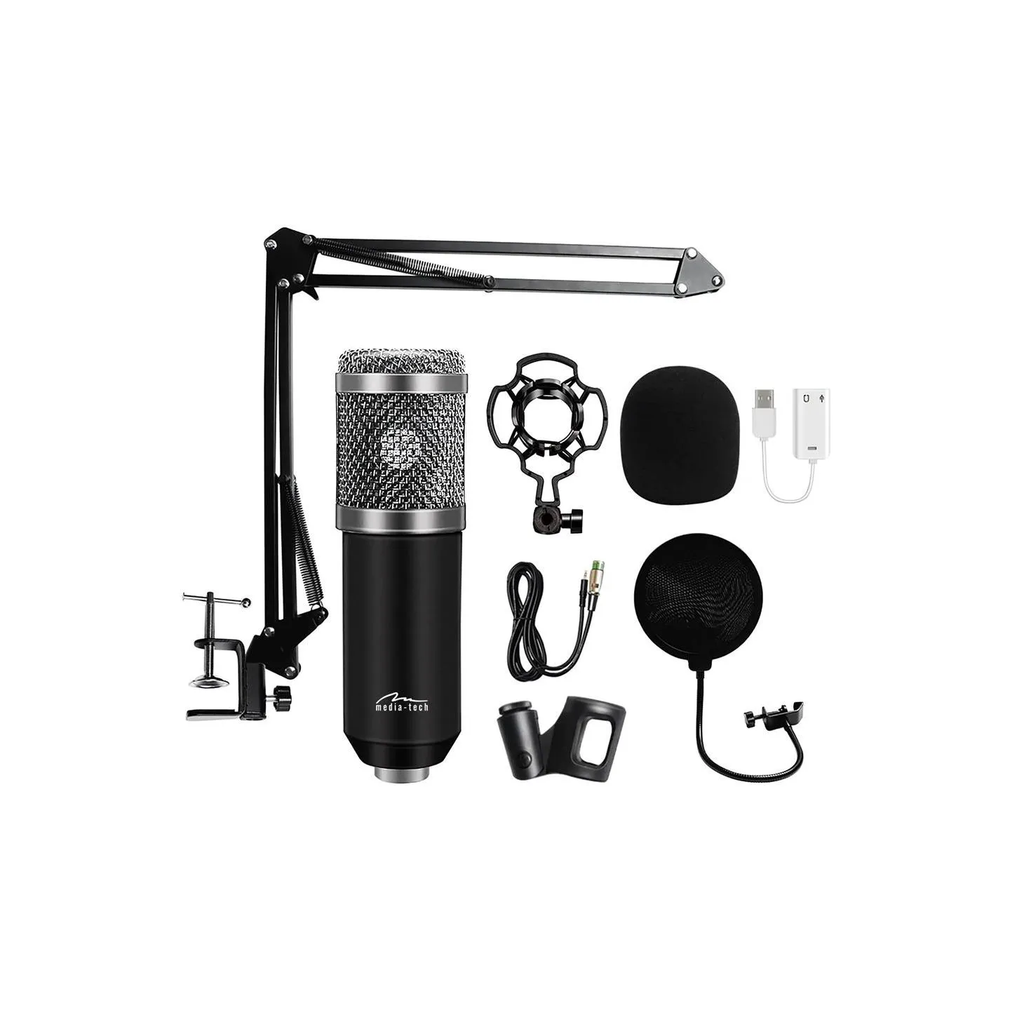 Media-Tech MT397S Studio&Streaming Microphone