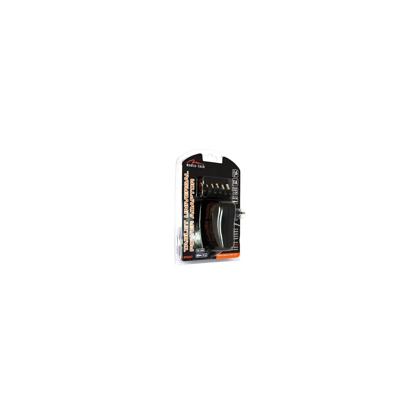 Media-Tech MT6267V2 Tablet Universal Power Adaptor