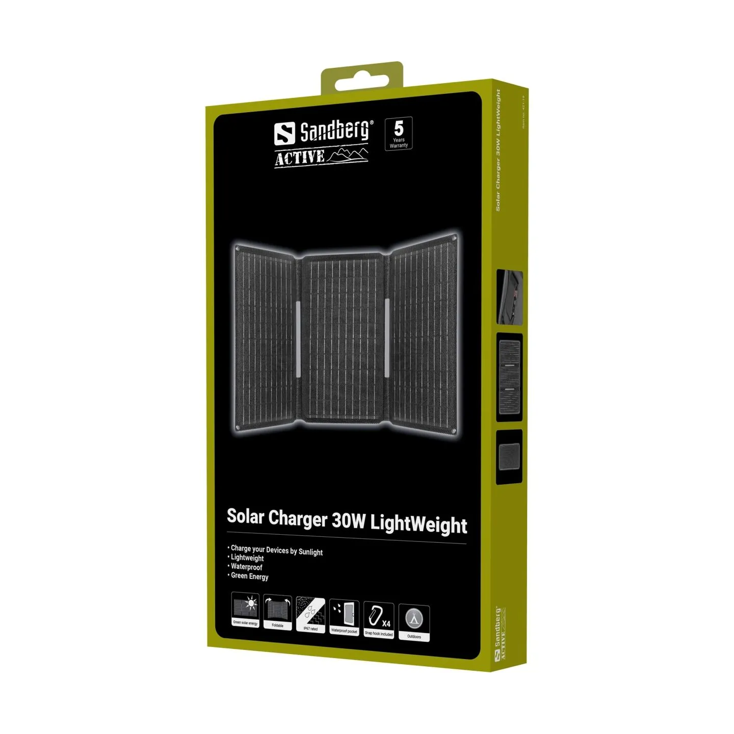 Sandberg 421-19 Solar Charger 30W LightWeight
