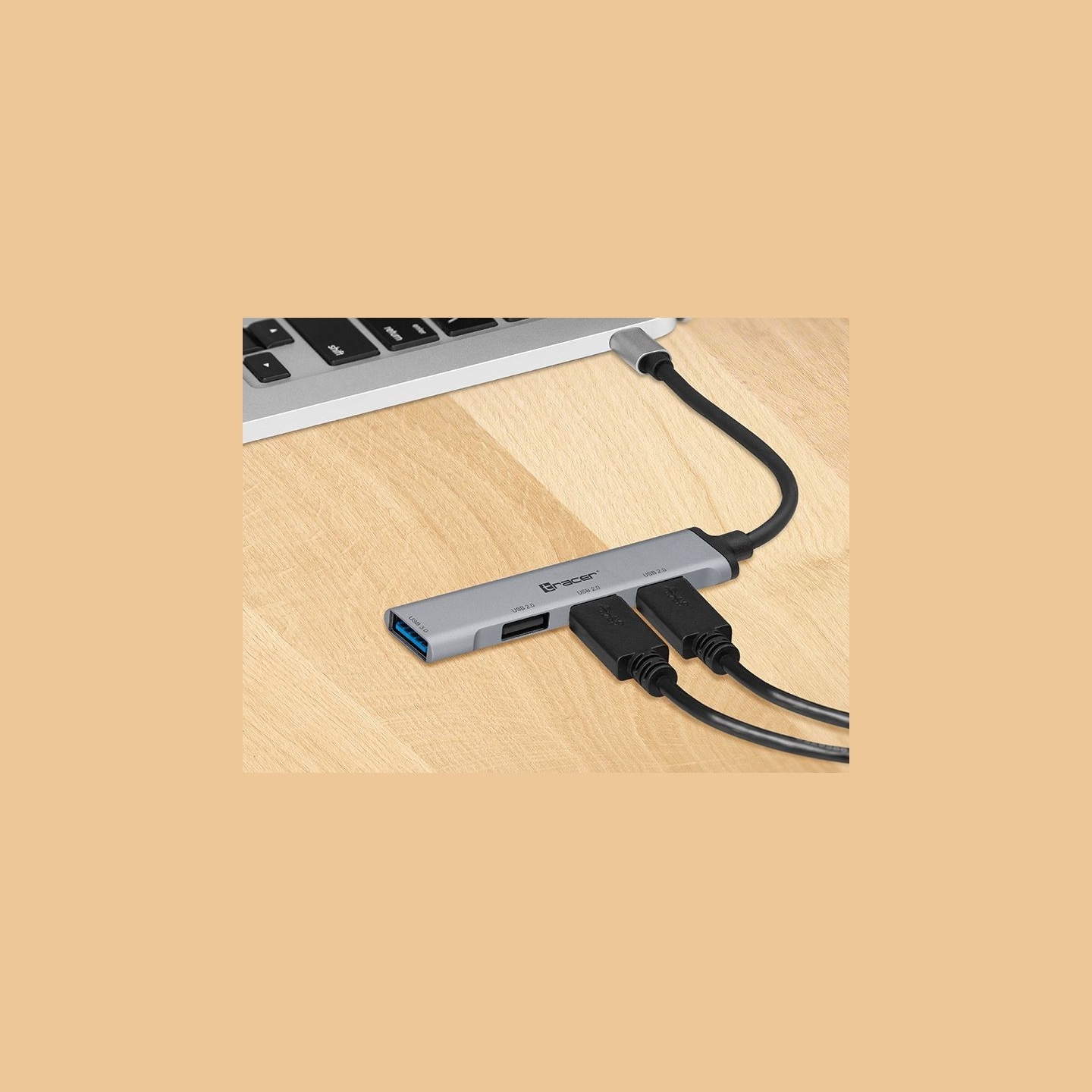 Tracer 46999 USB 3.0 H40 4 ports USB-C