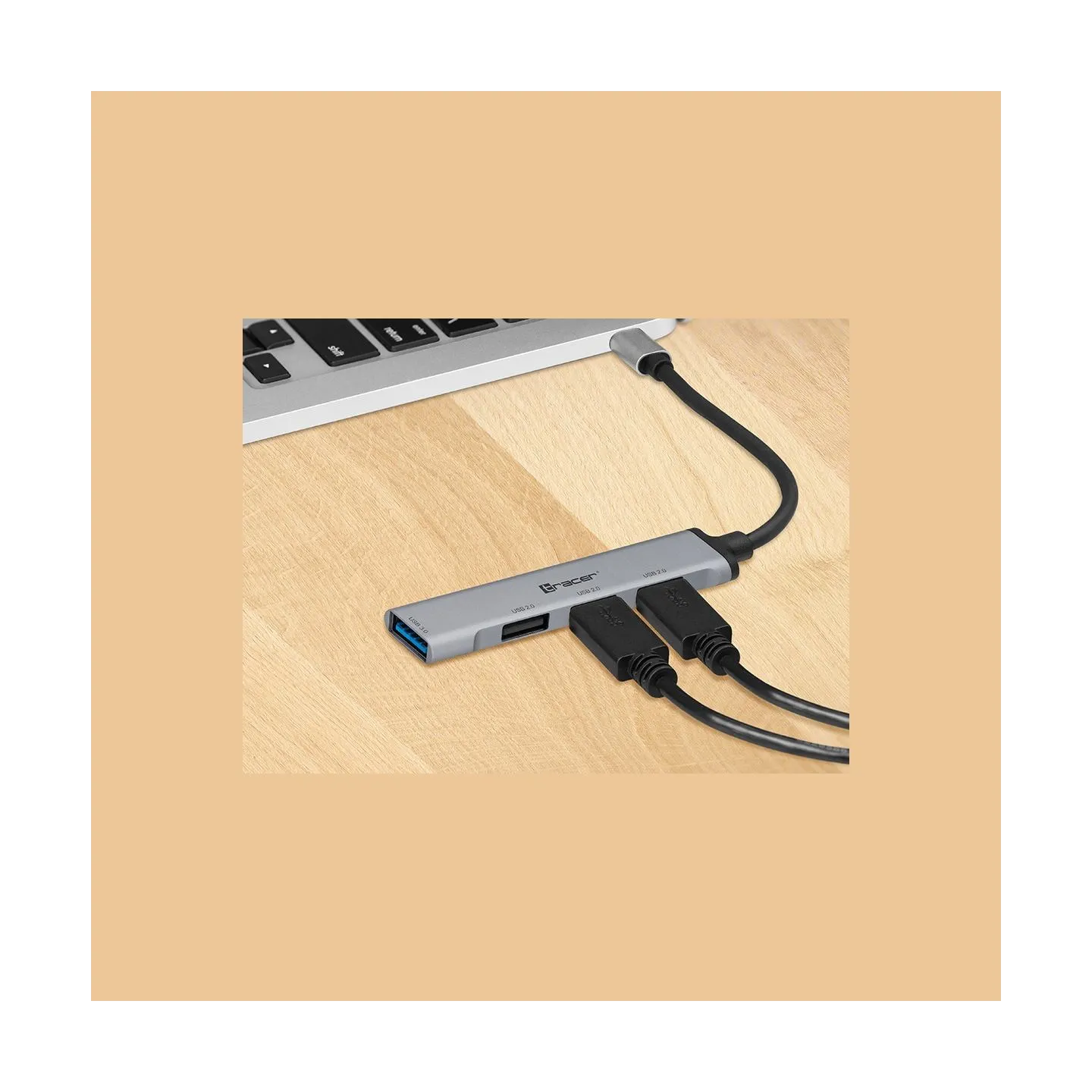 Tracer 46999 USB 3.0 H40 4 ports USB-C