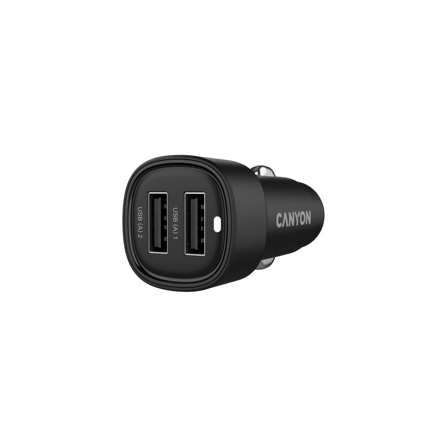 Canyon car charger OnDrive 24  24W 2xUSB-A Black