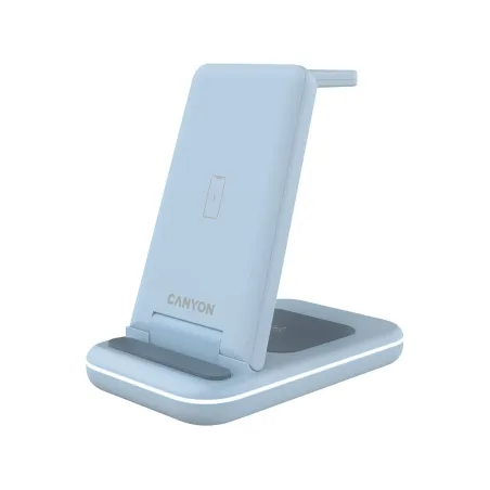 Canyon wireless charger WS-304 15W 3in1 Blue