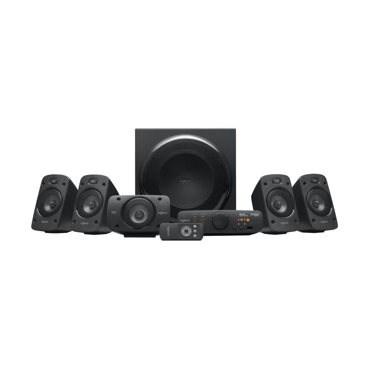 Logitech Z906 THX Surround Sound 5.1 Speakers - BLACK - 3.5 MM