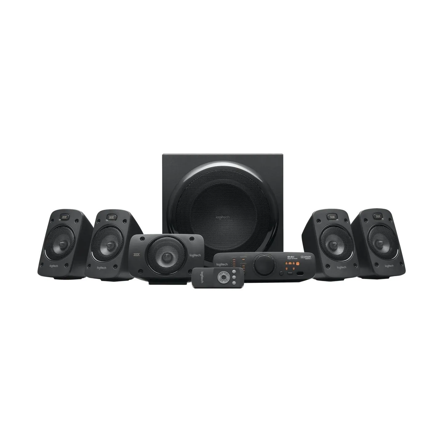 Logitech Z906 THX Surround Sound 5.1 Speakers - BLACK - 3.5 MM