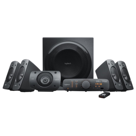 Logitech Z906 THX Surround Sound 5.1 Speakers - BLACK - 3.5 MM