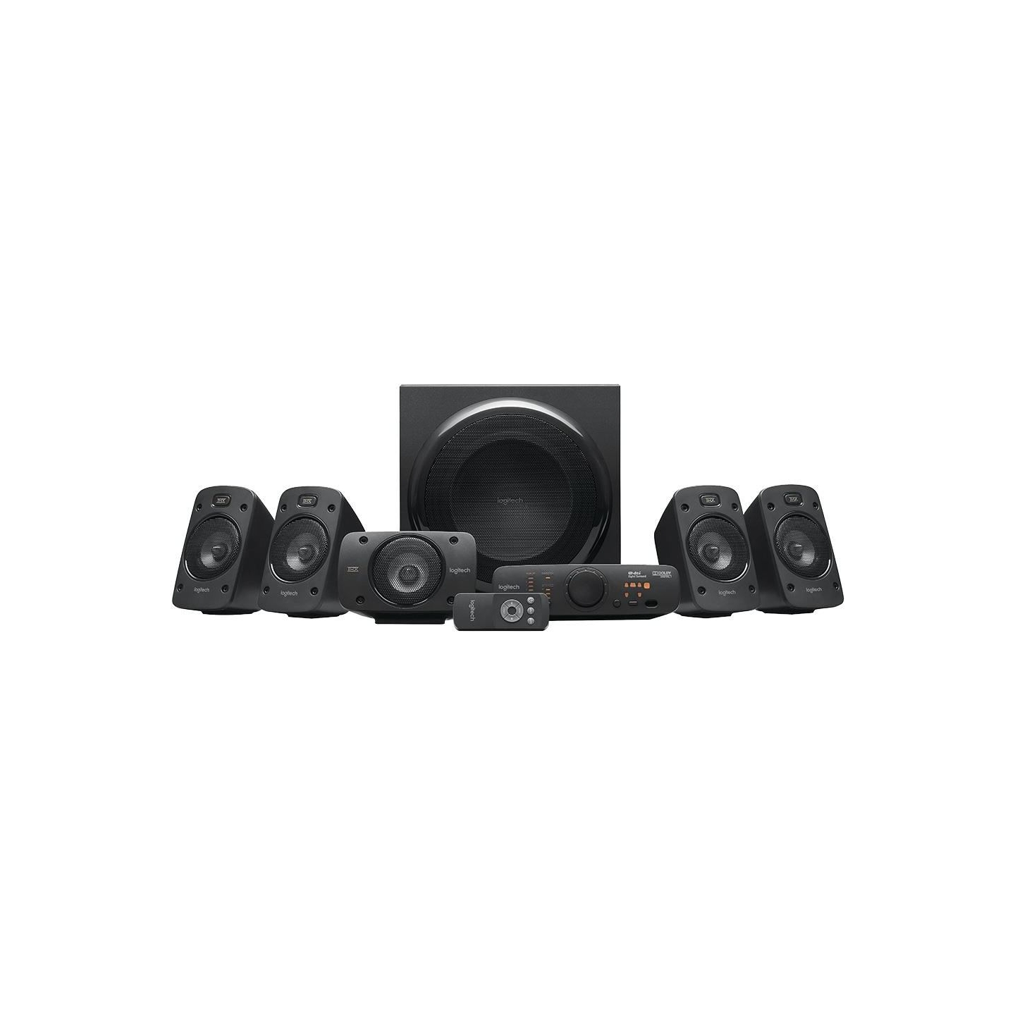 Logitech Z906 THX Surround Sound 5.1 Speakers - BLACK - 3.5 MM