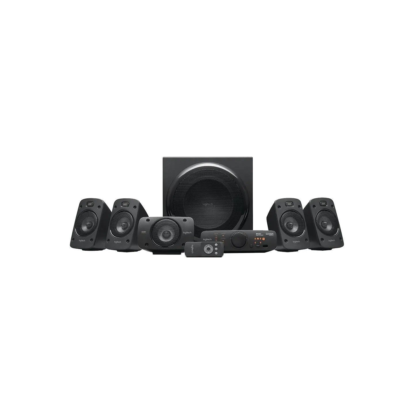 Logitech Z906 THX Surround Sound 5.1 Speakers - BLACK - 3.5 MM
