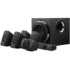 Logitech Z906 THX Surround Sound 5.1 Speakers - BLACK - 3.5 MM