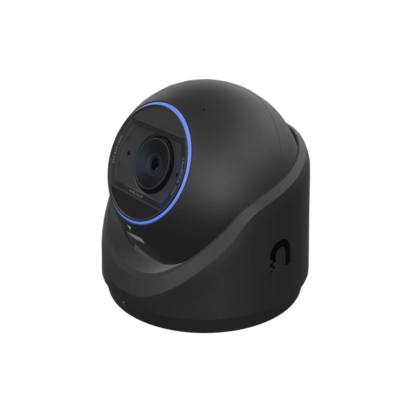 Ubiquiti UVC-G6-Pro-Turret-B All-weather tamper-resistant 4K PoE+ camera with a Multi-TOPS AI engine, 2.36x optical zoom, and a 
