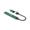 Canyon hub DS-02 4in1 USB-A/C Green