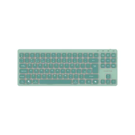 Canyon Keyboard OnType 10 Low Profile EN Wired Green