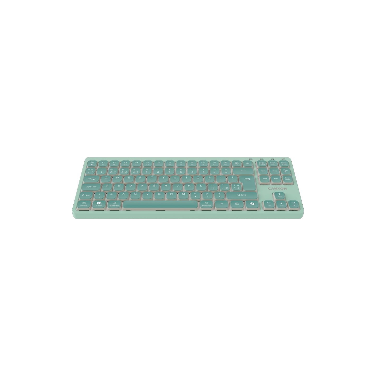 Canyon Keyboard OnType 10 Low Profile EN Wired Green